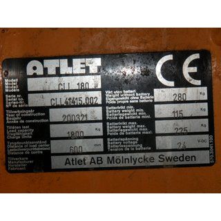 B13001Z | Electric pallet truck 1800 kg used