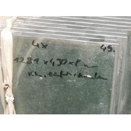 B10119 | Glass pane 1281x490x8 toughened safety glass