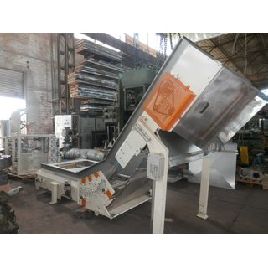 B12990 | Conveyor belt riser belt width 1000 mm used