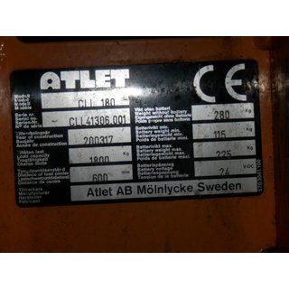 B12998Z | Electric Ant Lifting Truck 1800 kg used