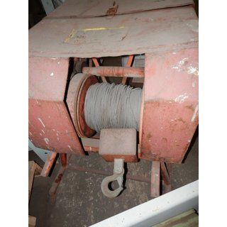 B11314 | Winch Construction winch Forest winch Hoist Elevator Crane Geda 400S 150kg used