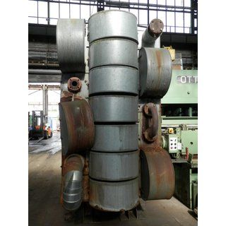 B10440 | Biogas plant manure double tube heat exchanger heat exchanger used