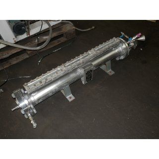 B12073 | Stainless steel pressure level tank VA coolant sight glass tank 20 bar 9 L used