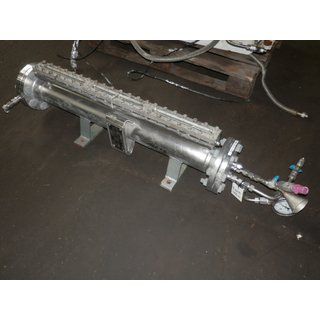 B12073 | Stainless steel pressure level tank VA coolant sight glass tank 20 bar 9 L used