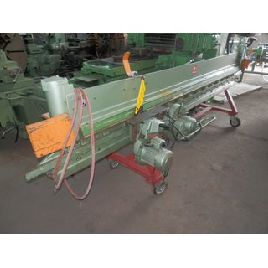 B12163 | Tijeras de chapa eléctrica Holzp Karton Kunststoff Platten Tafel Schere Chapa Rebanadora 3.1 m FM 8-3100 utilizado