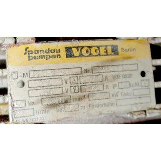 B14410 Immersion pump PMS 9A 0.6 kW