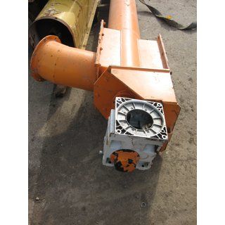 B12103 | Cement pipe screw conveyor used 6800 x 250