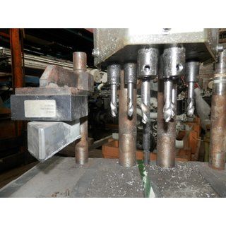 B12863 | Multiple boring machine Door belt boring machine Schüco used