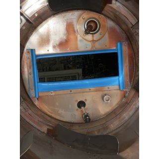 B12987 | Used stainless steel drum dryer steam drum