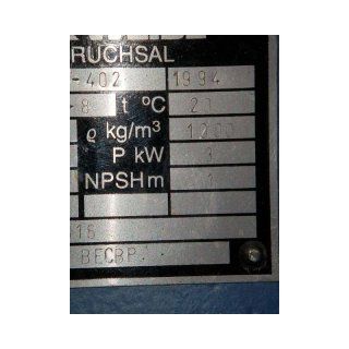 B12142 | Water Pump Sewage Pump Mud Circulation Pump 55 Kw DN 240 Sulzer used