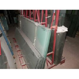 B10064 | Double-pane safety glass laminated glass 2050 x 990 x 12 mm - milky