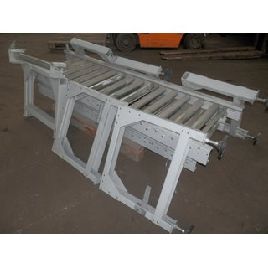 B12388 | 3x roller table roller conveyor 6250 mm used