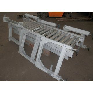 B12388 | 3x roller table roller conveyor 6250 mm used