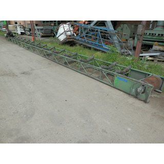 B10950 | Conveyor belt Trough conveyor belt conveyor 15,00m used