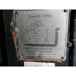 B13467 I forklift mast lift lifting device lifter 2 to used