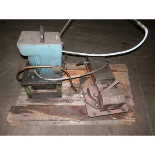 B11865 | Hydraulic machine Vise HILMA with hydraulic unit 400 bar used