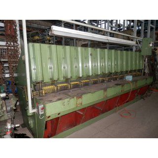 B12703 | Plate shears snips 5x4000 mm used