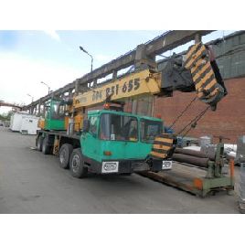 B10963 | Mobile Crane Construction Equipment Lifting Equipment Mobile Crane ADK Truck Crane Jelcz Hydros 30T