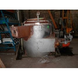 B11407 | Aluminum Alu Tin Lead Crucible Furnace Melting Gas Furnace Hindelang 330 Kg used