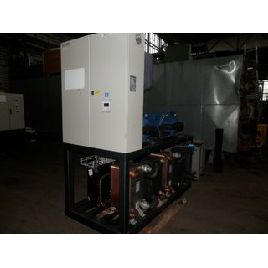 B12243 | double plant refrigeration compressor screw compressor piston compressor double heat exchanger air conditioners 2 x 18.5Kw