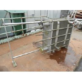 27779 | VA stainless steel plate heat exchanger heat transfer fluids heater cooler food suitable used