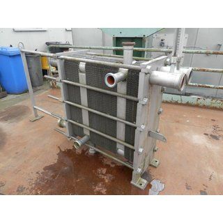 27779 | VA stainless steel plate heat exchanger heat transfer fluids heater cooler food suitable used