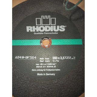 B14506 Cutting discs 10 pieces 350x3,5x22,2 for steel