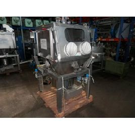 B12524 | Stainless Steel Containment Glove Box with Isolators with Libra & amp; Snail used, as good as new