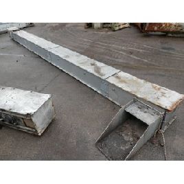 27674 | Trough chain conveyor TKF Redler grain conveyor 6.9 m to 120 to / H needed