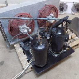 Intensive freezing refrigeration unit + Evaporator 2 Copeland fans