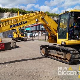 2015 komatsu pc138 us-10 rl - u09072