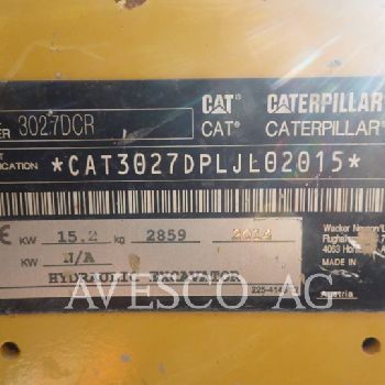 CATERPILLAR 302.7D CR
