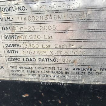 TRAIL KING INDUSTRIES INC. TKT50