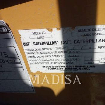 CATERPILLAR LIFT TRUCKS E3500-AC