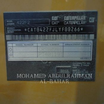 CATERPILLAR 422F2STLRC