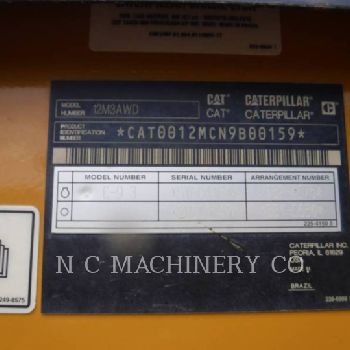 CATERPILLAR 12M3 AWD