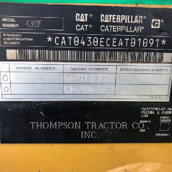 CATERPILLAR 430EST