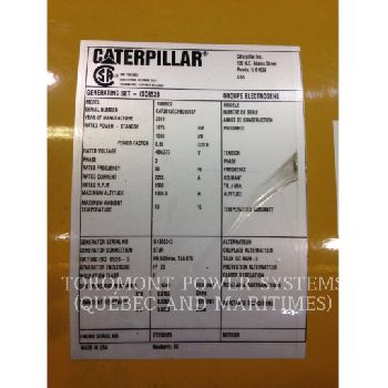CATERPILLAR 1500KW_480VOLTS_60HZ_SR5