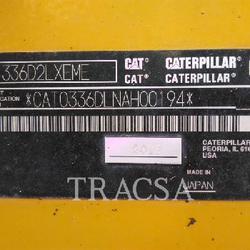 CATERPILLAR 336D2LXE