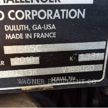 AGCO MT665C-4C