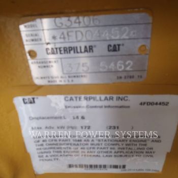 CATERPILLAR G3406NA