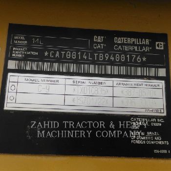 CATERPILLAR 14LAWD