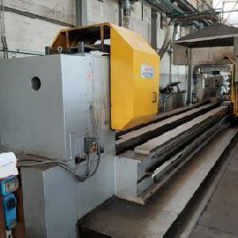 SAFOP lathe with cnc driven tools model: HT 1250 cnc Length 8000 x 800mm 4 guides