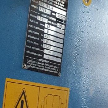 Profiling line 28 passages, production Scaffolding tables 330 mm