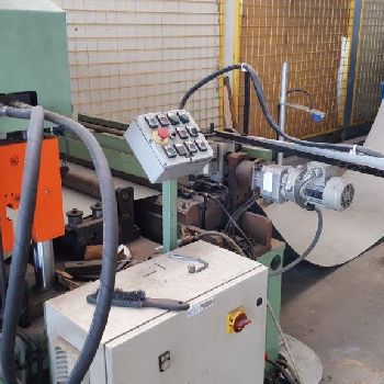 Profiling line 28 passages, production Scaffolding tables 330 mm