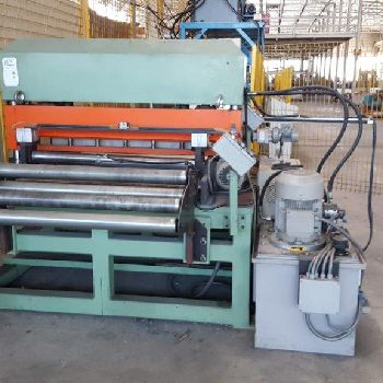 Profiling line 28 passages, production Scaffolding tables 330 mm