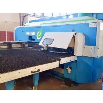CNC PUNCHING MACHINE WITH LOADING AND UNLOADING FINN POWER E5 CNC PUNCHING MACHINE WITH LOADING AND UNLOADING YEAR 2001