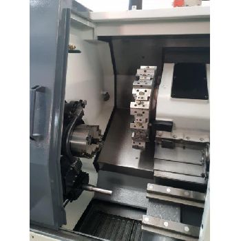 TAKISAWA EX 106 2-AXIS CNC LATHE WITH REVISED USED SPINGIBARRA