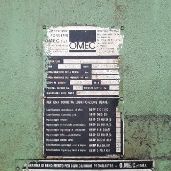 OMEC 150 TON MECCANICA Press
