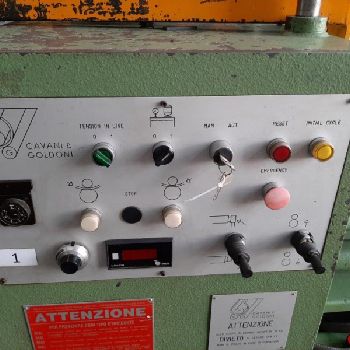 CAVANI AND GOLDONI two roll calender